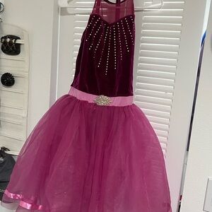 Weissman Magenta and Pink Dance Costume